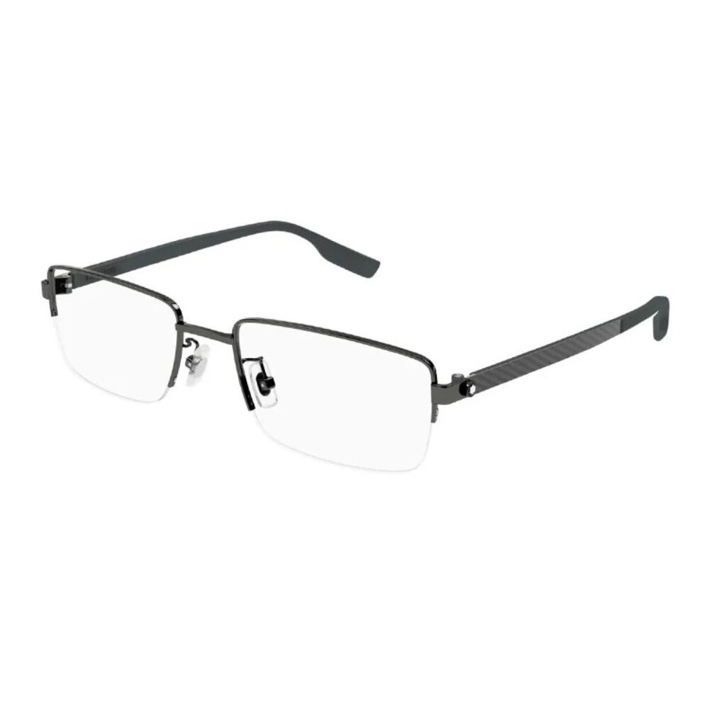 NEW  MONTBLANC EYEGLASSES GREY MEN EYEWEAR MONTBLANC MB0188O 006